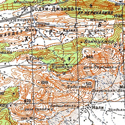 Avenza Systems Inc. Soviet Genshtab - i43-31 - Pakistan digital map