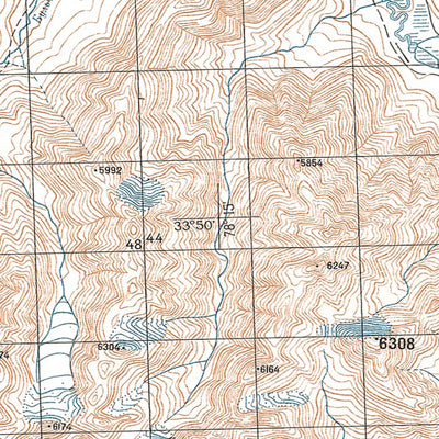 Avenza Systems Inc. Soviet Genshtab - i44-073 - India digital map