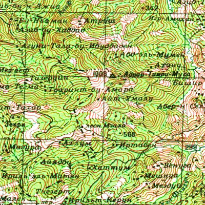 Avenza Systems Inc. Soviet Genshtab - j31-29 - Algeria digital map