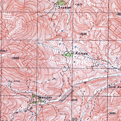 Avenza Systems Inc. Soviet Genshtab - j38-044 - Iran (Islamic Republic of) digital map