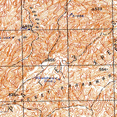 Avenza Systems Inc. Soviet Genshtab - j40-08 - Turkmenistan digital map
