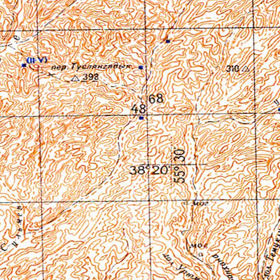 Avenza Systems Inc. Soviet Genshtab - j40-14 - Turkmenistan digital map