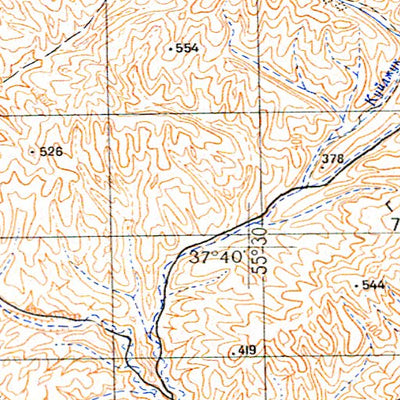 Avenza Systems Inc. Soviet Genshtab - j40-20 - Turkmenistan digital map