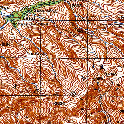 Avenza Systems Inc. Soviet Genshtab - j40-28 - Iran (Islamic Republic of) digital map