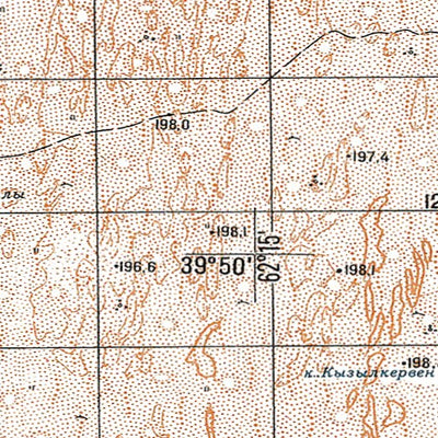 Avenza Systems Inc. Soviet Genshtab - j41-005 - Uzbekistan digital map