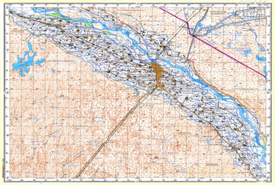 Avenza Systems Inc. Soviet Genshtab - j41-10 - Uzbekistan digital map