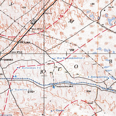 Avenza Systems Inc. Soviet Genshtab - j41 digital map