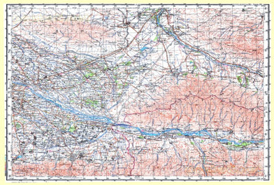 Avenza Systems Inc. Soviet Genshtab - j42-02 - Uzbekistan digital map