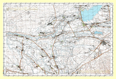 Avenza Systems Inc. Soviet Genshtab - j42-037 - Uzbekistan digital map