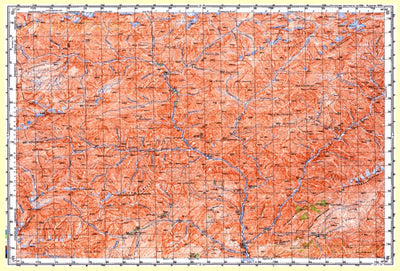 Avenza Systems Inc. Soviet Genshtab - j42-040 - Uzbekistan digital map