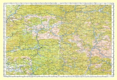 Avenza Systems Inc. Soviet Genshtab - j52-01 - Korea, Democratic People's Republic of digital map
