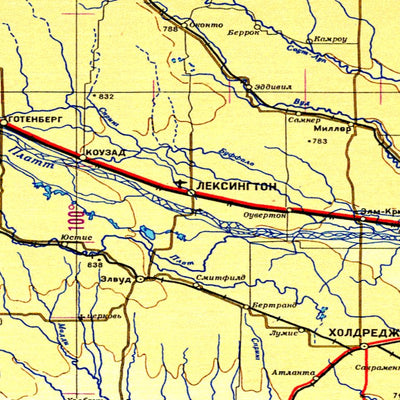 Avenza Systems Inc. Soviet Genshtab - k14 digital map