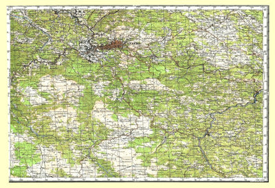 Avenza Systems Inc. Soviet Genshtab - k34-01 - Montenegro digital map