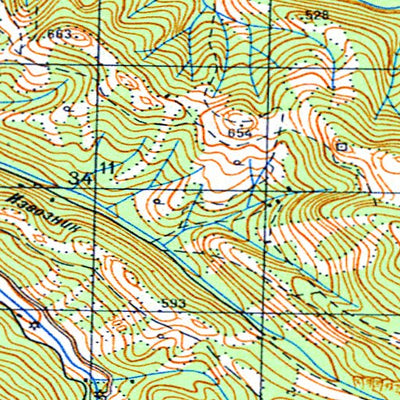 Avenza Systems Inc. Soviet Genshtab: k34-021-2 digital map
