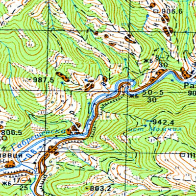 Avenza Systems Inc. Soviet Genshtab: k34-058-1 digital map