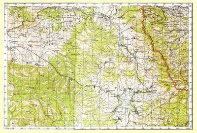 Avenza Systems Inc. Soviet Genshtab - k34-082 - The former Yugoslav Republic of Macedonia digital map