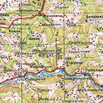 Avenza Systems Inc. Soviet Genshtab - k34-09 - Serbia digital map