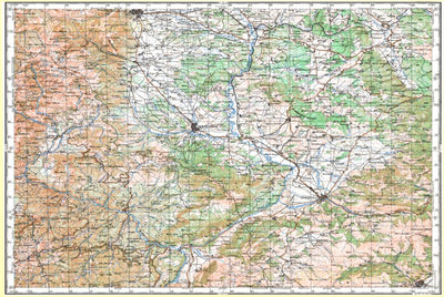 Avenza Systems Inc. Soviet Genshtab - k34-15 - Serbia digital map
