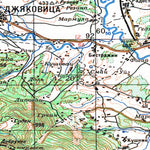 Avenza Systems Inc. Soviet Genshtab - k34-15 - Serbia digital map