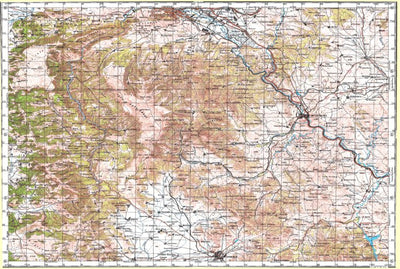 Avenza Systems Inc. Soviet Genshtab - k34-22 - The former Yugoslav Republic of Macedonia digital map