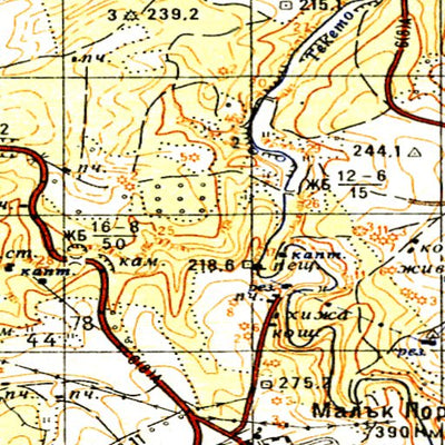 Avenza Systems Inc. Soviet Genshtab - k35-006 - Bulgaria digital map