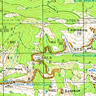 Avenza Systems Inc. Soviet Genshtab: k35-041-1 digital map