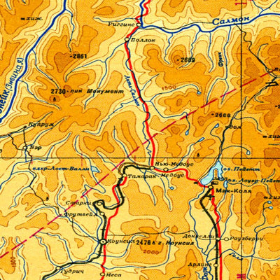 Avenza Systems Inc. Soviet Genshtab - l11 digital map