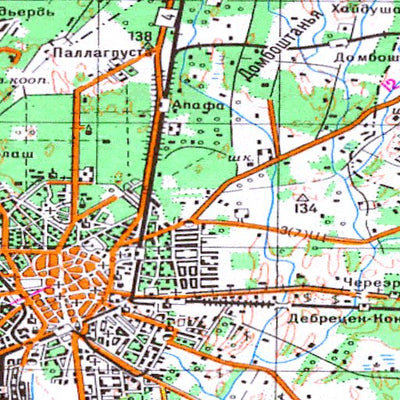 Avenza Systems Inc. Soviet Genshtab - l34-04 - Romania digital map