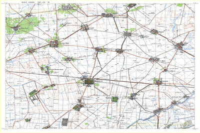 Avenza Systems Inc. Soviet Genshtab - l34-078 - Serbia digital map