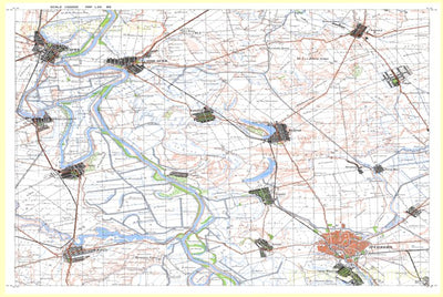 Avenza Systems Inc. Soviet Genshtab - l34-089 - Serbia digital map