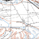 Avenza Systems Inc. Soviet Genshtab - l34-089 - Serbia digital map