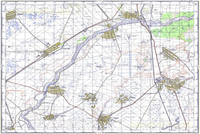 Avenza Systems Inc. Soviet Genshtab: l34-091-1 digital map