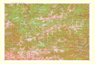 Avenza Systems Inc. Soviet Genshtab - l34-096 - Romania digital map