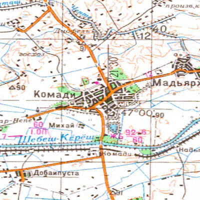 Avenza Systems Inc. Soviet Genshtab - l34-10 - Romania digital map