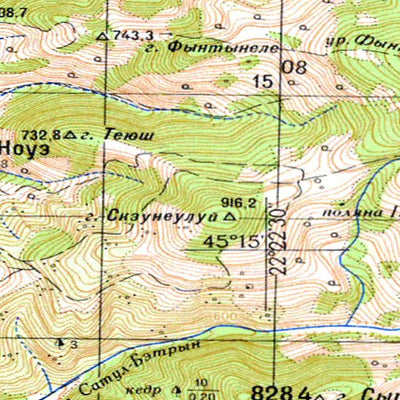 Avenza Systems Inc. Soviet Genshtab: l34-105-2 digital map