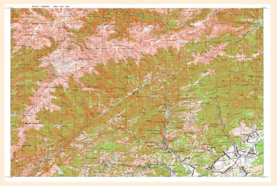 Avenza Systems Inc. Soviet Genshtab - l34-106 - Romania digital map