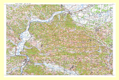 Avenza Systems Inc. Soviet Genshtab - l34-109 - Bosnia and Herzegovina digital map