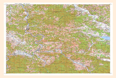 Avenza Systems Inc. Soviet Genshtab - l34-121 - Bosnia and Herzegovina digital map