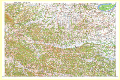 Avenza Systems Inc. Soviet Genshtab - l34-124 - Serbia digital map