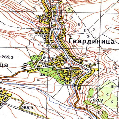Avenza Systems Inc. Soviet Genshtab: l34-131-3 digital map