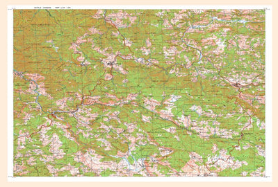 Avenza Systems Inc. Soviet Genshtab - l34-134 - Bosnia and Herzegovina digital map