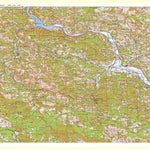 Avenza Systems Inc. Soviet Genshtab - l34-135 - Serbia digital map