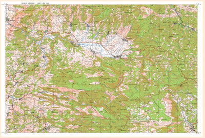 Avenza Systems Inc. Soviet Genshtab - l34-140 - Serbia digital map