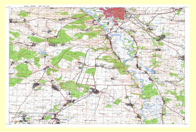 Avenza Systems Inc. Soviet Genshtab - l34-144 - Romania digital map