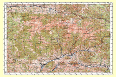 Avenza Systems Inc. Soviet Genshtab - l35-014--(1971) - Romania digital map