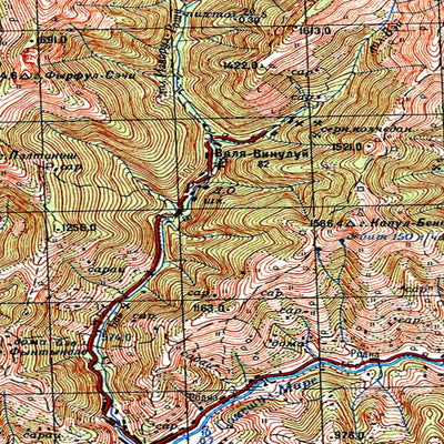 Avenza Systems Inc. Soviet Genshtab - l35-014--(1971) - Romania digital map