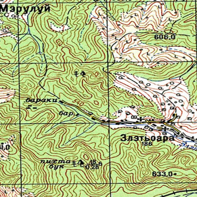 Avenza Systems Inc. Soviet Genshtab - l35-017--(1971) - Romania digital map