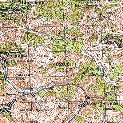 Avenza Systems Inc. Soviet Genshtab - l35-025--(1971) - Romania digital map