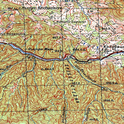 Avenza Systems Inc. Soviet Genshtab - l35-026--(1971) - Romania digital map