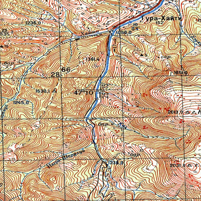 Avenza Systems Inc. Soviet Genshtab - l35-027--(1971) - Romania digital map